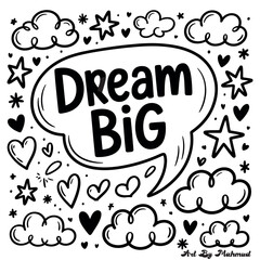 Whimsical hand-drawn sticker collection inspiring 