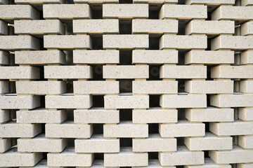 Unique Concrete Brick Wall Pattern with Modern Design