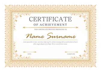 certificate of completion template