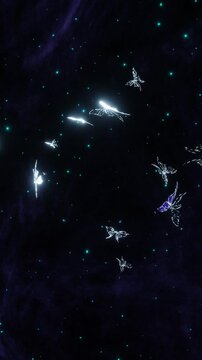 butterfly simulation [ spectral cosmos ]