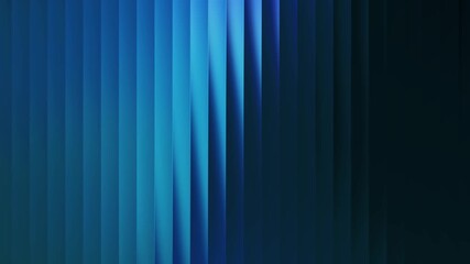 Futuristic glass abstract 4k video background pattern abstract blue vertical lines with light and shadow, digital art background - Powered by Adobe