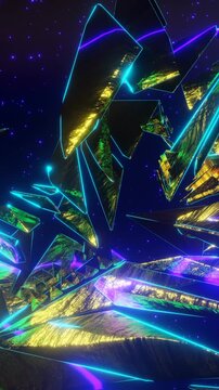 cosmic crown [ spire elevation ]