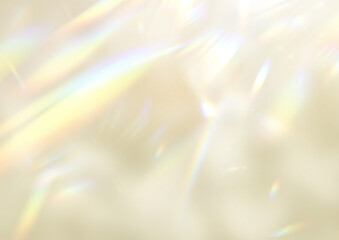 キラキラした金色のスペクトル背景