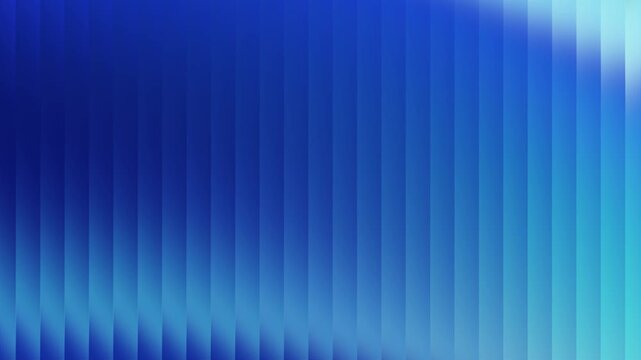 Futuristic glass abstract 4k video background pattern abstract blue gradient background with vertical stripes and light effect, digital art