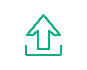 Upload icon vector illustration