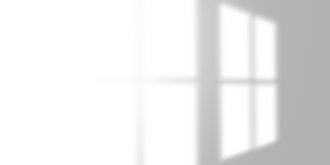 Window light shadow overlay on a transparent background, creating a geometric, architectural, and minimalist pattern for interior design and branding