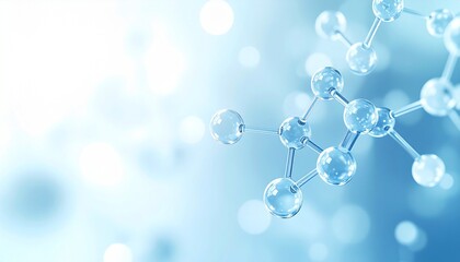 抽象的な分子構造の背景素材