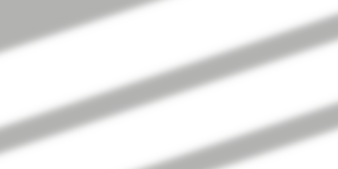 Diagonal light and shadow stripes cast by window blinds on a transparent background, creating a clean, minimalist, and abstract pattern for design elements