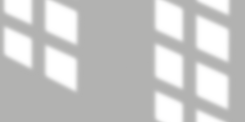 Abstract shadow pattern of window blinds casting geometric shapes on a plain gray wall, creating a minimalist and modern backdrop for design isolated on transparent background