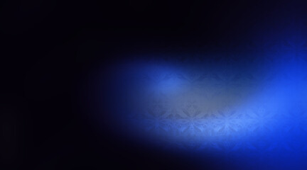 Royal Blue Gradient with Subtle Floral Pattern Overlay Elegant Dark Backdrop
