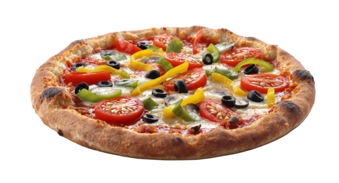 Freshly Baked Pizza with Assorted Toppings