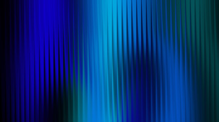 Striped Abstract Backdrop with Vertical Lines and Blue and Teal Color Gradient Design