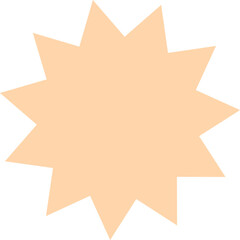 Minimal geometric abstract shapes