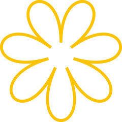 Minimal geometric abstract shapes