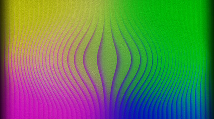 Swirling Colorful Lines Textured Background with Rainbow Gradient and Vertical Alignment
