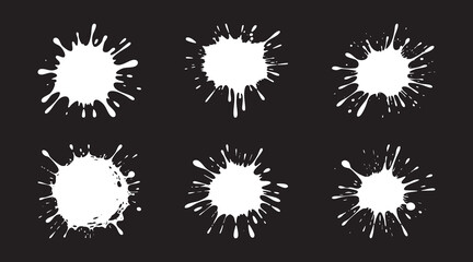 ink spill illustration accessory design