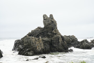 Inu Iwa Rock in Choshi, Chiba, Japan - 日本 千葉 銚子 犬岩