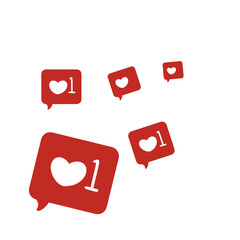 like icon sosial media