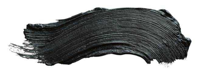 Dark smudged textured stroke