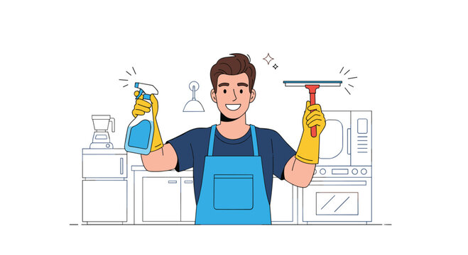 Professional window cleaning service for a spotless home and office. - Powered by Adobe