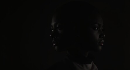 Dramatic portraits with low key lighting