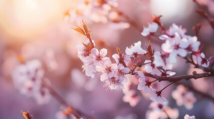 PinkCherryBlossomsCloseUp