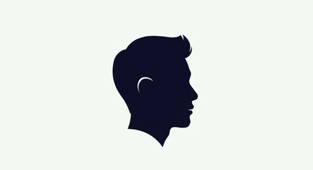 A illustration of vector logo with simple color 