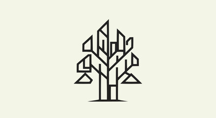 vector illustration of a tree