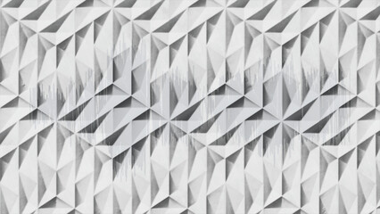 Abstract white geometric pattern background for decoration and textile design use