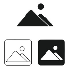 Minimalist Arrow Icon Indicating Direction and Location Design Element