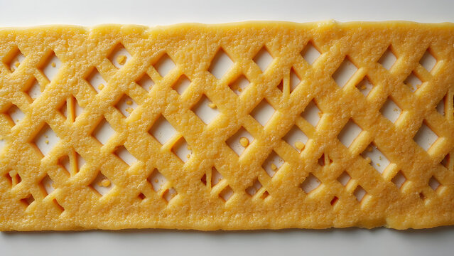 Detailed View of Makroudh Diamond Lattice Pattern