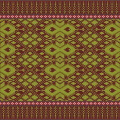 bedsheet pattern Thailand vintage