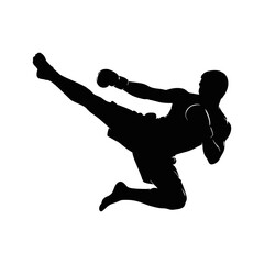 Silhouette icon vector design of a judo throw