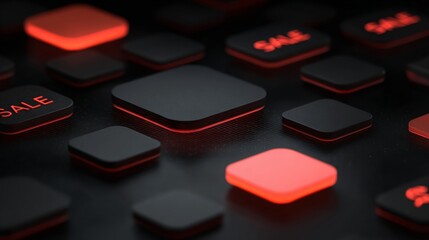 Exciting online sale e-commerce promotional graphics & marketing strategies