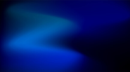 A striking gradient of deep blues creates a mesmerizing and smooth abstract background, highlighting a fluid, wave-like motion with contrasting light and shadow interplay