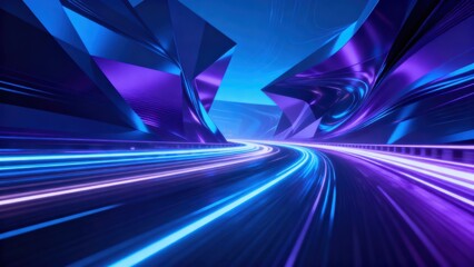 Big data digital line wave business concept Dynamic abstract design with vibrant colors and light trails.