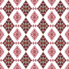 Flower ikat pattern