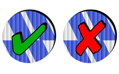 Checkmark And Cross Mark Transparent Background Illustration, Tick mark, Yes And No, Checkbox