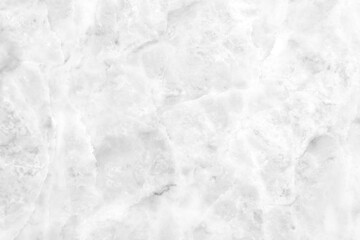 White marble texture with natural pattern for background or design artwork.