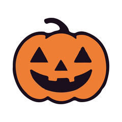 Halloween pumpkin illustration design