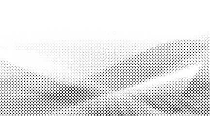 The black and white halftone background image features a gradient wave pattern with dots that create a dynamic visual texture suitable for graphic design projects and illustrations
