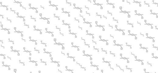 An abstract pattern features light gray curved vector shapes and square anchors, offering a modern and subtle design ideal for backgrounds with clean, minimalist aesthetics