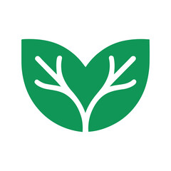 Obraz premium Green leaf nature plant growth organic eco friendly environment sustainable health