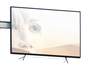 Contemporary Flat Panel Wall Screen for Home or Office – Cutout