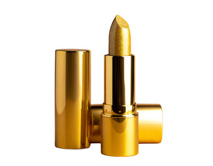 Premium Shiny Gold Lipstick for Glamorous Beauty – PNG