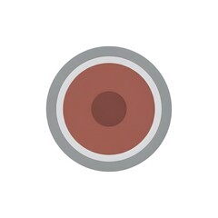 Flat lay professional discus for track and field athletics, isolated on a white background, perfect for sports visuals and competition designs