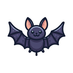 Halloween bat illustration design