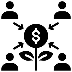 Crowdfunding Icon