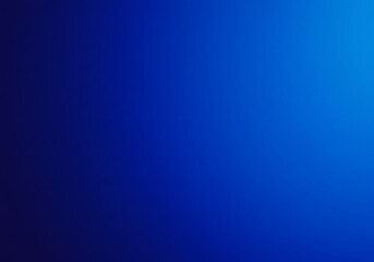Fototapeta premium Abstract texture of dark blue moving to a bright royal blue; a modern, smooth color transition wallpaper
