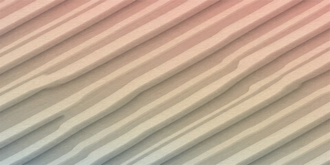 Fototapeta premium Abstract wavy lines background with warm pastel color gradient pattern wallpaper